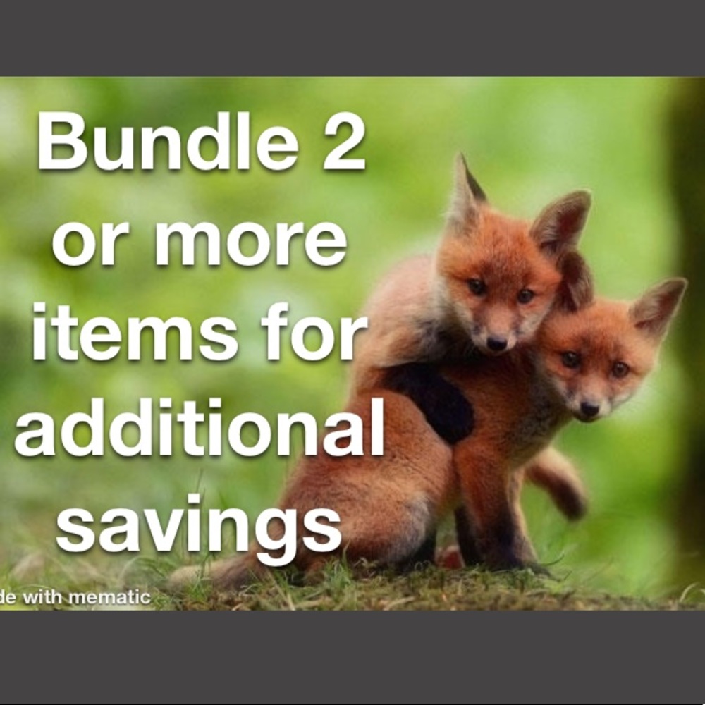 Bundle offer 😉